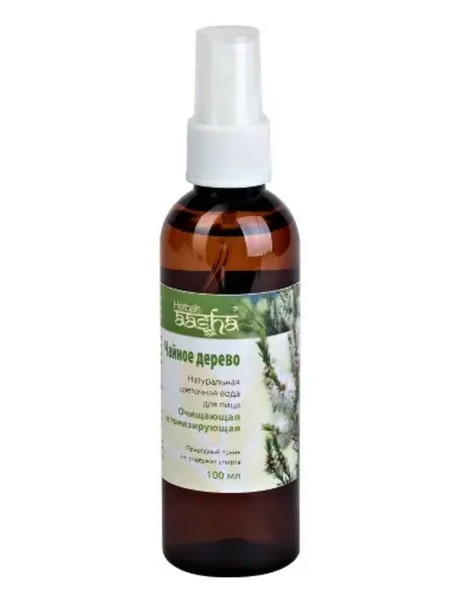 AASHA HERBALS ВОДА Д/ЛИЦА ЦВЕТОЧНАЯ ЧАЙНОЕ ДЕРЕВО ВОДА-СПРЕЙ 100 МЛ №1