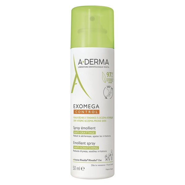A-DERMA EXOMEGA CONTROL СПРЕЙ-ЭМОЛЕНТ Д/ЛИЦА/ТЕЛА СМЯГЧАЮЩИЙ КОСМЕТИЧЕСКИЙ СПРЕЙ  50 МЛ №1