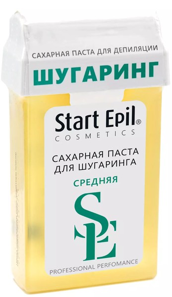 START EPIL (ARAVIA) САХАРНАЯ ПАСТА Д/ДЕПИЛЯЦИИ СРЕДНЯЯ ПАСТА ДЛЯ ДЕПИЛЯЦИИ 100 Г №1