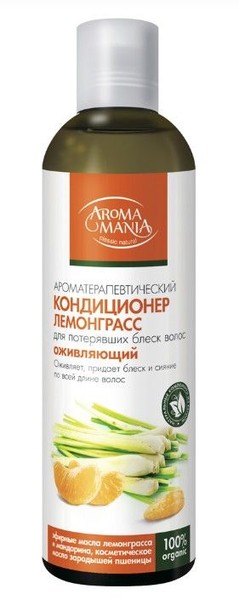 AROMA MANIA КОНДИЦИОНЕР Д/ВОЛОС ЛЕМОНГРАСС ОЖИВЛЯЮЩИЙ КОСМЕТИЧЕСКИЙ КОНДИЦИОНЕР 250 МЛ №1