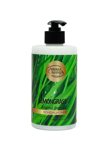 AROMA MANIA КОНДИЦИОНЕР Д/ВОЛОС ЛЕМОНГРАСС ОЖИВЛЯЮЩИЙ КОСМЕТИЧЕСКИЙ КОНДИЦИОНЕР 450 МЛ №1