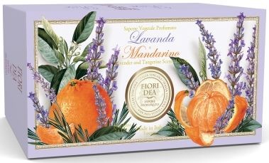 FIORI DEA МЫЛО КУСКОВОЕ ЛАВАНДА/МАНДАРИН КОСМЕТИЧЕСКОЕ МЫЛО 125 Г №2