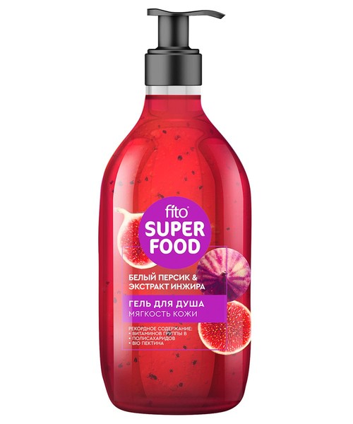 FITO SUPERFOOD ГЕЛЬ Д/ДУША МЯГКОСТЬ КОЖИ ГЕЛЬ ДЛЯ ДУША  520 МЛ №1