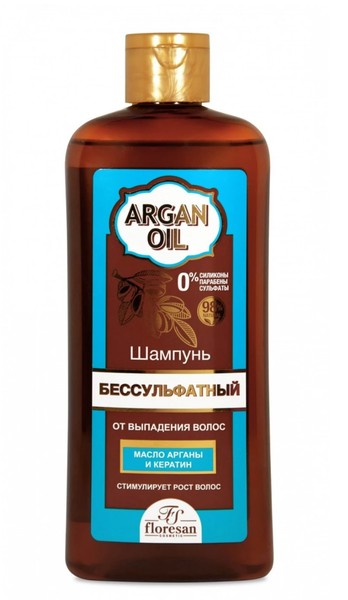 ФЛОРЕСАН ARGAN OIL ШАМПУНЬ БЕССУЛЬФАТНЫЙ ПРОТИВ ВЫПАДЕНИЯ (Ф-721) ШАМПУНЬ ДЛЯ ВОЛОС 400 МЛ №1