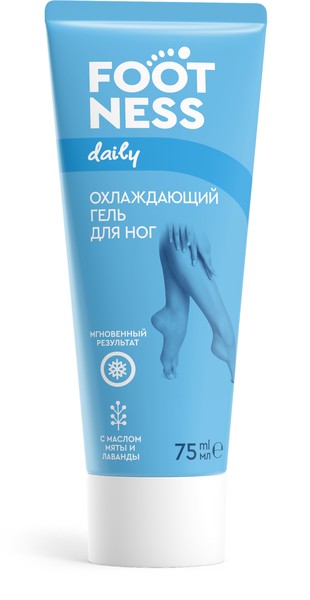 FOOTNESS ОХЛАЖДАЮЩИЙ ГЕЛЬ ДЛЯ НОГ ГЕЛЬ 75 Г №1