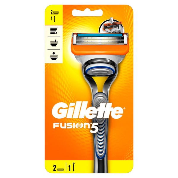 GILLETTE FUSION БРИТВА + 2 КАССЕТЫ СТАНОК ДЛЯ БРИТЬЯ + КАССЕТЫ   №1
