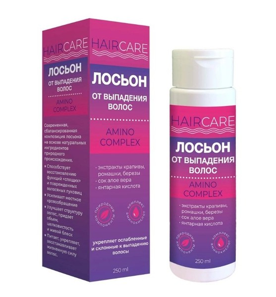 HAIR CARE ЛОСЬОН ПРОТИВ ВЫПАДЕНИЯ ВОЛОС AMINO COMPLEX ЛОСЬОН ДЛЯ ВОЛОС 250 МЛ №1