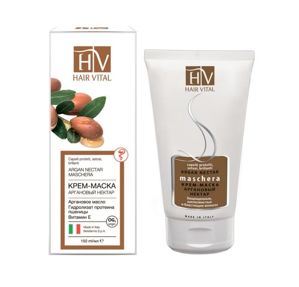 HAIR VITAL КРЕМ-МАСКА Д/ВОЛОС АРГАНОВЫЙ НЕКТАР КРЕМ-МАСКА 150 МЛ №1