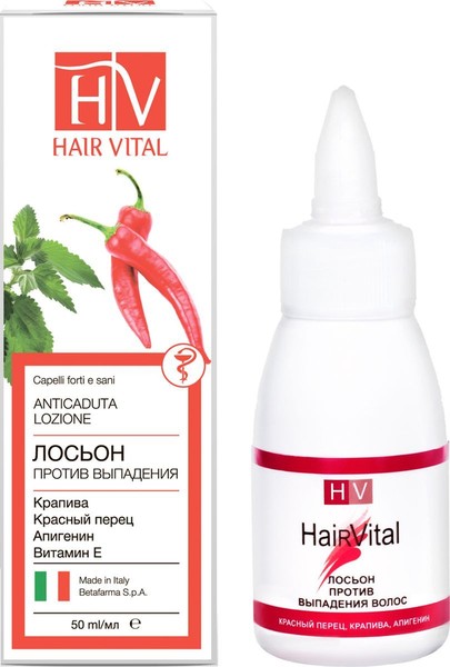 HAIR VITAL ЛОСЬОН ПРОТИВ ВЫПАДЕНИЯ ВОЛОС КОСМЕТИЧЕСКИЙ ЛОСЬОН 50 МЛ №1
