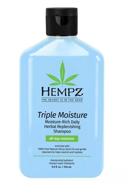 HEMPZ TRIPLE MOISTURE ШАМПУНЬ РАСТИТЕЛЬНЫЙ ТРОЙНОЕ УВЛАЖНЕНИЕ ШАМПУНЬ ДЛЯ ВОЛОС  250 МЛ №1