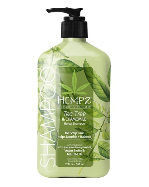 HEMPZ THE SECRET IS IN THE SEED ШАМПУНЬ Д/ВСЕХ ТИПОВ ВОЛОС ЧАЙН ДЕРЕВО+РОМАШКА ШАМПУНЬ ДЛЯ ВОЛОС  500 МЛ №1