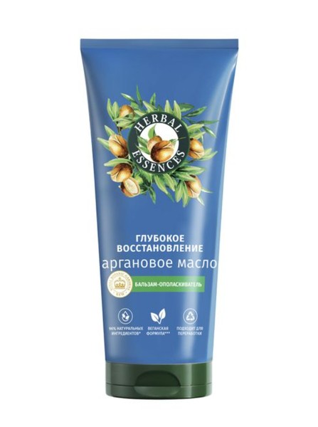 HERBAL ESSENCES БАЛЬЗАМ-ОПОЛАСКИВАТЕЛЬ МАРОККАНСКОЕ АРГАНОВОЕ МАСЛО КОСМЕТИЧЕСКИЙ БАЛЬЗАМ 250 МЛ №1