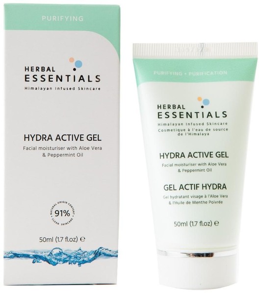 HERBAL ESSENTIALS ГЕЛЬ Д/ЛИЦА УВЛАЖНЯЮЩИЙ АЛОЭ ВЕРА/МАСЛО МЯТЫ ПЕРЕЧНОЙ ГЕЛЬ ДЛЯ ЛИЦА 50 МЛ №1