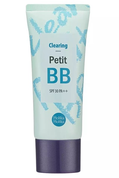 HOLIKA HOLIKA PETIT BB КРЕМ Д/ЛИЦА Д/ПРОБЛЕМНОЙ КОЖИ CLEARING SPF30 КОСМЕТИЧЕСКИЙ КРЕМ 30 МЛ №1
