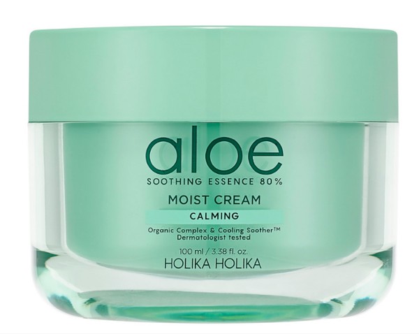 HOLIKA HOLIKA ALOE SOOTHING ESSENCE 80% КРЕМ Д/ЛИЦА УВЛАЖНЯЮЩИЙ КРЕМ ДЛЯ ЛИЦА 100 МЛ №1