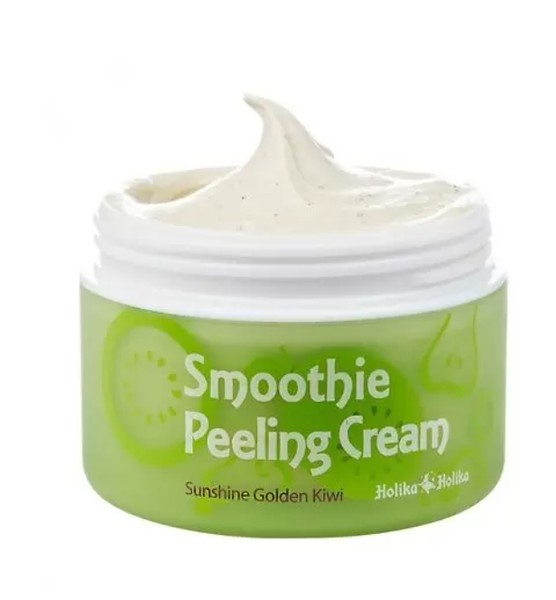 HOLIKA HOLIKA SMOOTHIE PEELING КРЕМ-ПИЛИНГ Д/ЛИЦА ОТШЕЛУШИВАЮЩИЙ С КИВИ КРЕМ-ПИЛИНГ ДЛЯ ЛИЦА 75 МЛ №1