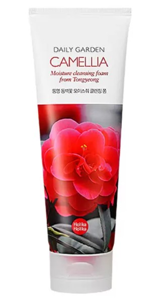 HOLIKA HOLIKA DAILY GARDEN ПЕНКА ОЧИЩАЮЩАЯ С КАМЕЛИЕЙ ПЕНКА ДЛЯ УМЫВАНИЯ 120 МЛ №1