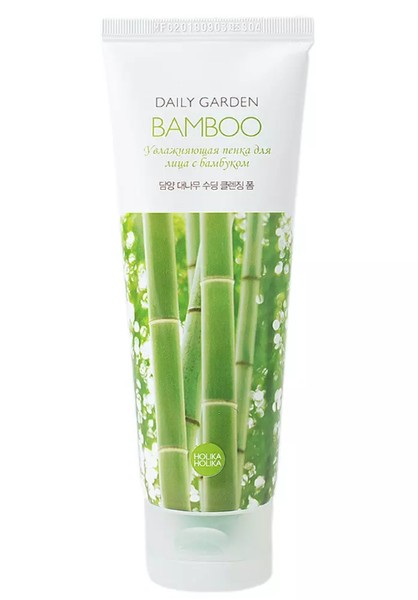 HOLIKA HOLIKA DAILY GARDEN ПЕНКА ОЧИЩАЮЩАЯ С БАМБУКОМ ПЕНКА ДЛЯ УМЫВАНИЯ 120 МЛ №1