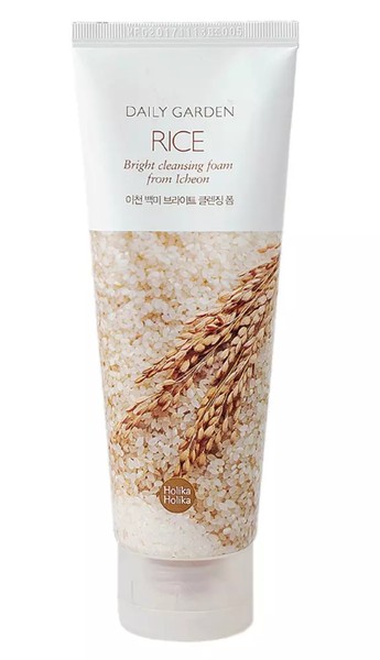 HOLIKA HOLIKA DAILY GARDEN ПЕНКА ОЧИЩАЮЩАЯ С РИСОМ ПЕНКА ДЛЯ УМЫВАНИЯ 120 МЛ №1