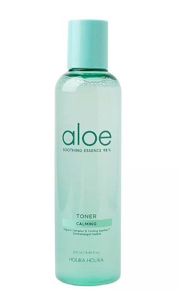 HOLIKA HOLIKA ALOE SOOTHING ESSENCE ТОНЕР Д/ЛИЦА УВЛАЖНЯЮЩИЙ 98% ТОНЕР 250 МЛ №1