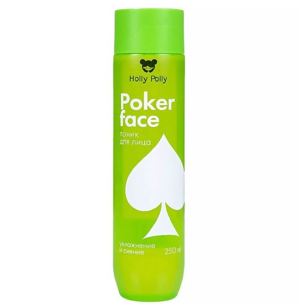 HOLLY POLLY POKER FACE ТОНИК Д/ЛИЦА УВЛАЖНЕНИЕ/СИЯНИЕ ТОНИК ДЛЯ ЛИЦА 250 МЛ №1