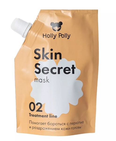 HOLLY POLLY TREATMENT LINE МАСКА Д/КОЖИ ГОЛОВЫ УСПОКАИВАЮЩАЯ SKIN SECRET МАСКА ДЛЯ ВОЛОС 100 МЛ №1