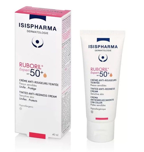 ISIS PHARMA RUBORIL EXPERT 50+ КРЕМ ДЛЯ КОЖИ СКЛОННОЙ К ПОКРАСНЕНИЮ КРЕМ ДЛЯ ЛИЦА 40 МЛ №1