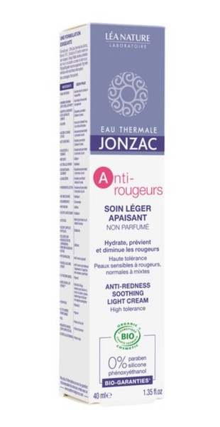 EAU THERMALE JONZAC ANTI-ROUGEURS КРЕМ Д/ЧУВСТВ КОЖИ ЛИЦА ЛЕГКИЙ РАЗГЛАЖИВАЮЩИЙ КРЕМ ДЛЯ ЛИЦА  40 МЛ №1