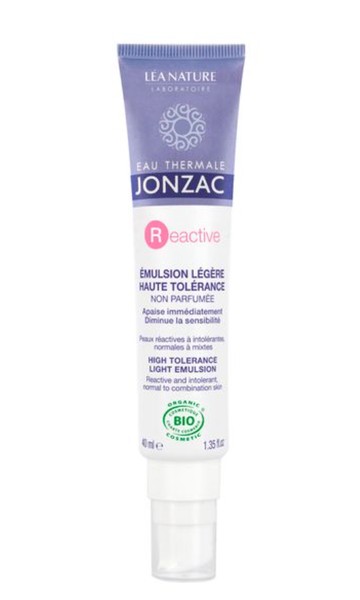 EAU THERMALE JONZAC REACTIVE ЭМУЛЬСИЯ Д/ЧУВСТВ/РЕАКТИВНОЙ КОЖИ ЛИЦА ЛЕГКАЯ ЭМУЛЬСИЯ ДЛЯ ЛИЦА  40 МЛ №1