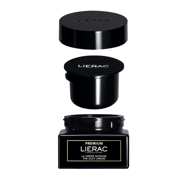 LIERAC PREMIUM КРЕМ Д/ЛИЦА БАРХАТИСТЫЙ THE SILKY CREAM ОБЛЕГЧЕННАЯ ТЕКСТУРА СМЕННЫЙ БЛОК КРЕМ ДЛЯ ЛИЦА  50 МЛ №1