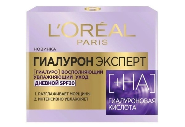 L'OREAL ГИАЛУРОН ЭКСПЕРТ КРЕМ Д/ЛИЦА ДНЕВНОЙ SPF20 КОСМЕТИЧЕСКИЙ КРЕМ 50 МЛ №1