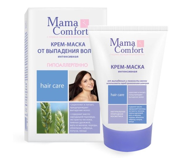 MAMA COMFORT КРЕМ-МАСКА ИНТЕНСИВНАЯ ОТ ВЫПАДЕНИЯ ВОЛОС МАСКА ДЛЯ ВОЛОС 100 МЛ №1