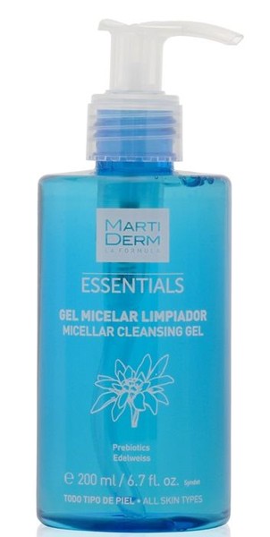 MARTIDERM ESSENTIALS ГЕЛЬ Д/УМЫВАНИЯ МИЦЕЛЛЯРНЫЙ ОЧИЩАЮЩИЙ ГЕЛЬ ДЛЯ ЛИЦА  200 МЛ №1