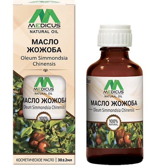 MEDICUS NATURAL OIL МАСЛО КОСМЕТИЧЕСКОЕ ЖОЖОБА КОСМЕТИЧЕСКОЕ МАСЛО 30 МЛ №1