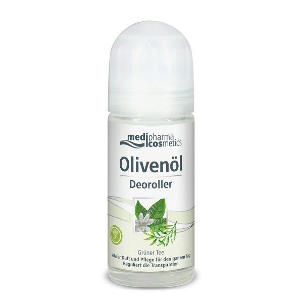 MEDIPHARMA COSMETICS OLIVENOL ДЕЗОДОРАНТ РОЛИКОВЫЙ ЗЕЛЕНЫЙ ЧАЙ ДЕЗОДОРАНТ 50 МЛ №1