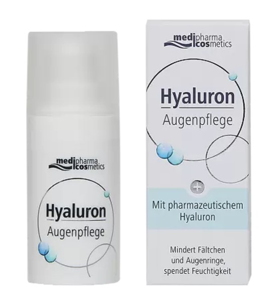 MEDIPHARMA COSMETICS HYALURON КРЕМ ДЛЯ КОЖИ ВОКРУГ ГЛАЗ КРЕМ ДЛЯ ВЕК 15 МЛ №1