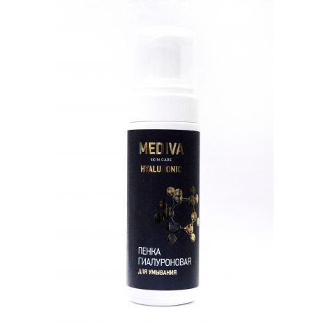 Mediva hyaluronic пенка д/умывания очищающая