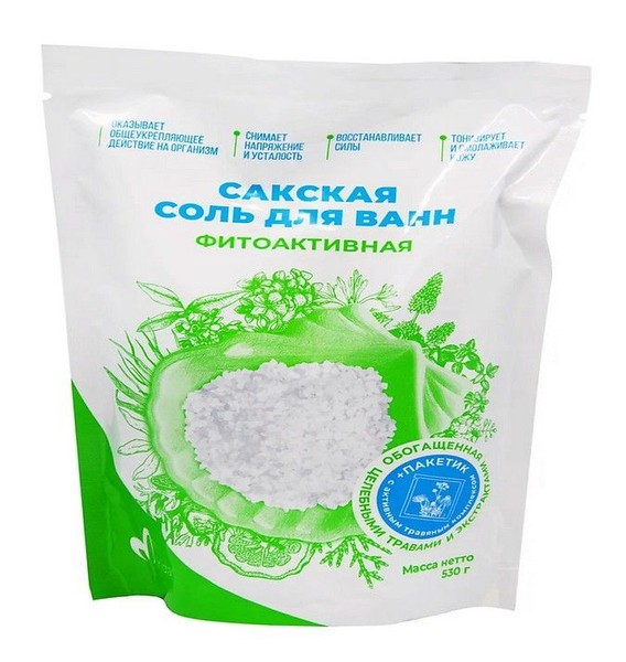 MIRIDA СОЛЬ Д/ВАНН САКСКАЯ ФИТОАКТИВНАЯ СОЛЬ ДЛЯ ВАННЫ  530 Г №1