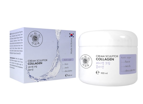 MI-RI-NE COLLAGEN КРЕМ-СКУЛЬПТОР Д/ЛИЦА/ШЕИ/ДЕКОЛЬТЕ ОМОЛАЖИВАЮЩИЙ КРЕМ ДЛЯ ЛИЦА И ШЕИ 100 МЛ №1