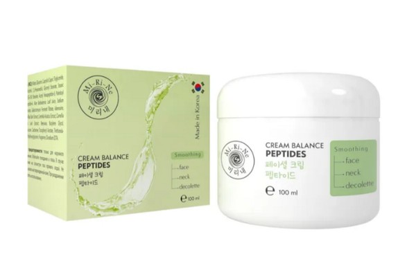 MI-RI-NE PEPTIDES КРЕМ-БАЛАНС Д/ЛИЦА/ШЕИ/ДЕКОЛЬТЕ РАЗГЛАЖИВАЮЩИЙ КРЕМ ДЛЯ ЛИЦА И ШЕИ 100 МЛ №1
