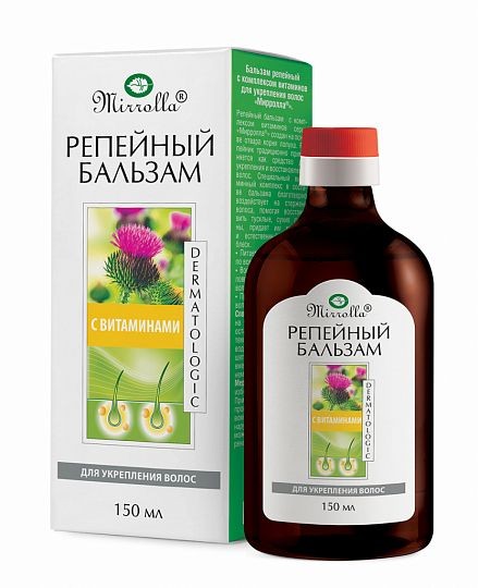 PL БАЛЬЗАМ РЕПЕЙНЫЙ С КОМПЛЕКСОМ ВИТАМИНОВ Д/УКРЕПЛЕНИЯ ВОЛОС БАЛЬЗАМ ДЛЯ ВОЛОС 150 МЛ №1