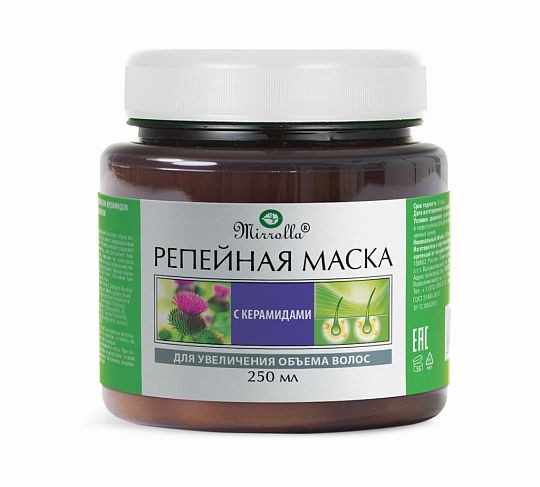 APOTEK'S МАСКА Д/ВОЛОС РЕПЕЙНАЯ С КЕРАМИДАМИ ДЛЯ УВЕЛИЧЕНИЯ ОБЪЕМА ВОЛОС МАСКА ДЛЯ ВОЛОС 250 МЛ №1