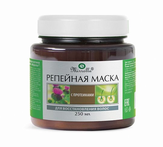 APOTEK'S МАСКА Д/ВОЛОС РЕПЕЙНАЯ С ПРОТЕИНАМИ ДЛЯ ВОССТАНОВЛЕНИЯ ВОЛОС МАСКА ДЛЯ ВОЛОС 250 МЛ №1