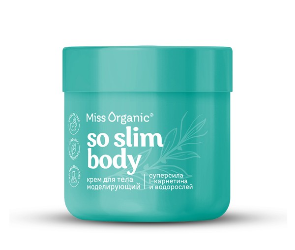MISS ORGANIC SO SLIM BODY КРЕМ Д/ТЕЛА МОДЕЛИРУЮЩИЙ КРЕМ ДЛЯ ТЕЛА  140 МЛ №1