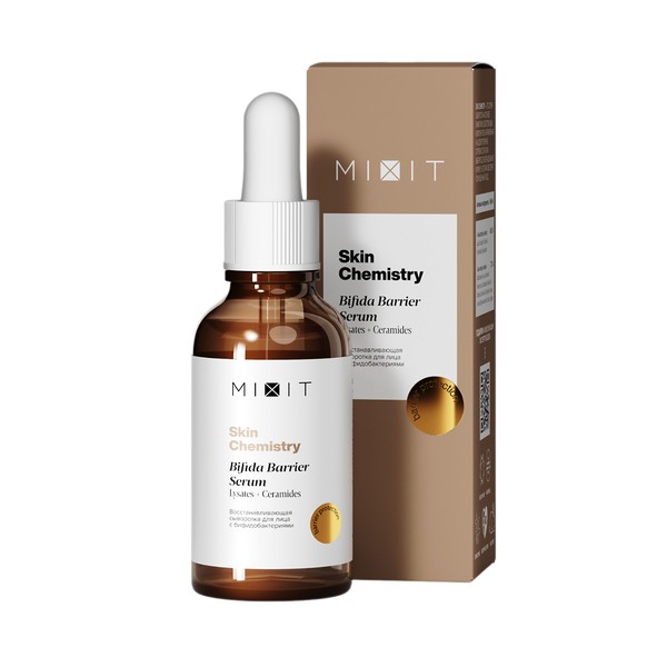 MIXIT SKIN CHEMISTRY СЫВОРОТКА Д/ЛИЦА ВОССТАНАВЛИВАЮЩАЯ С БИФИДОБАКТЕРИЯМИ КОСМЕТИЧЕСКАЯ СЫВОРОТКА 30 МЛ №1