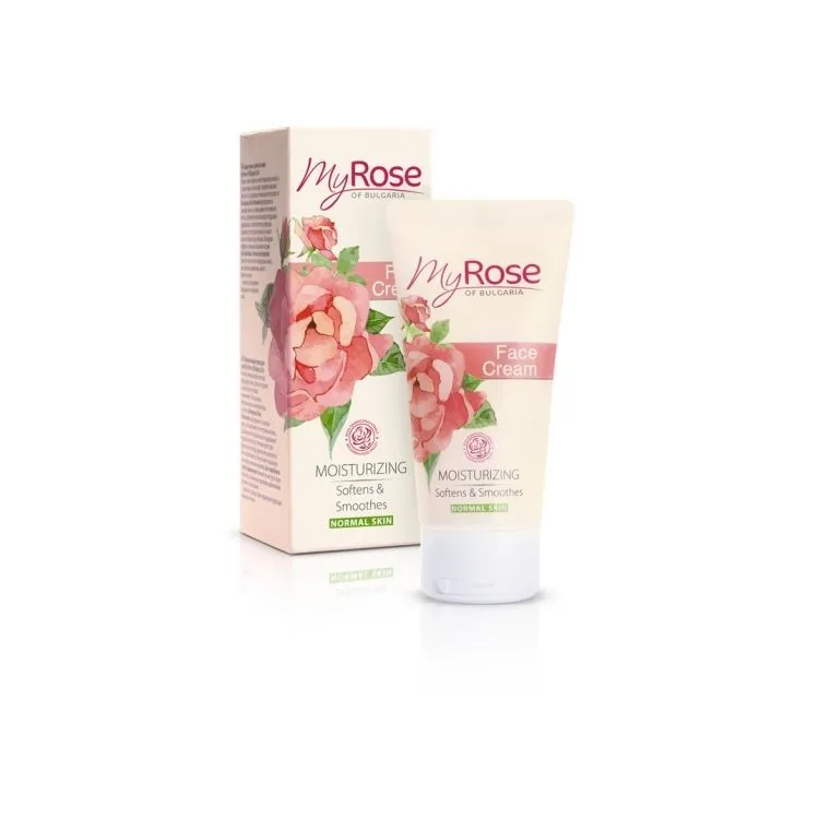 MY ROSE OF BULGARIA КРЕМ Д/ЛИЦА ДНЕВНОЙ УВЛАЖНЯЮЩИЙ FACE CREAM КРЕМ ДЛЯ ЛИЦА 50 МЛ №1