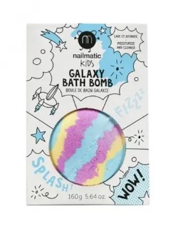 NAILMATIC GALAXY БОМБОЧКА Д/ВАННЫ (ГОЛУБОЙ/ЖЕЛТЫЙ/РОЗОВЫЙ) СОЛЬ ДЛЯ ВАННЫ  160 Г №1