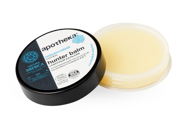 NATURA SIBERICA APOTHEKA БАЛЬЗАМ Д/КОЖИ УСПОКАИВАЮЩИЙ П/УКУСОВ НАСЕКОМЫХ И КОМАРОВ СЕВЕРНЫЙ КОСМЕТИЧЕСКИЙ БАЛЬЗАМ 15 МЛ №1