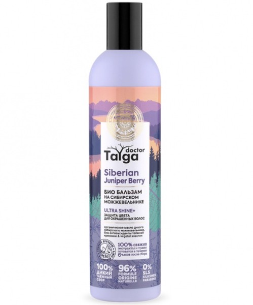 NATURA SIBERICA DOCTOR TAIGA БИО БАЛЬЗАМ ЗАЩИТА ЦВЕТА ДЛЯ ОКРАШЕННЫХ ВОЛОС БАЛЬЗАМ ДЛЯ ВОЛОС 400 МЛ №1