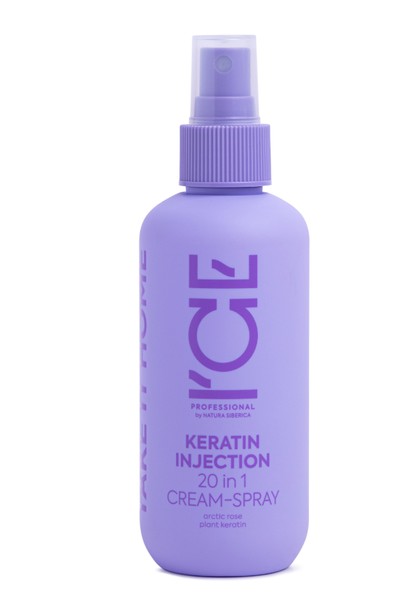 ICE BY NATURA SIBERICA PROFESSIONAL СПРЕЙ-КОНЦЕНТРАТ КЕРАТИНОВЫЙ Д/СИЛЬНО ПОВРЕЖДЕННЫХ ВОЛОС СПРЕЙ ДЛЯ ВОЛОС 200 МЛ №1
